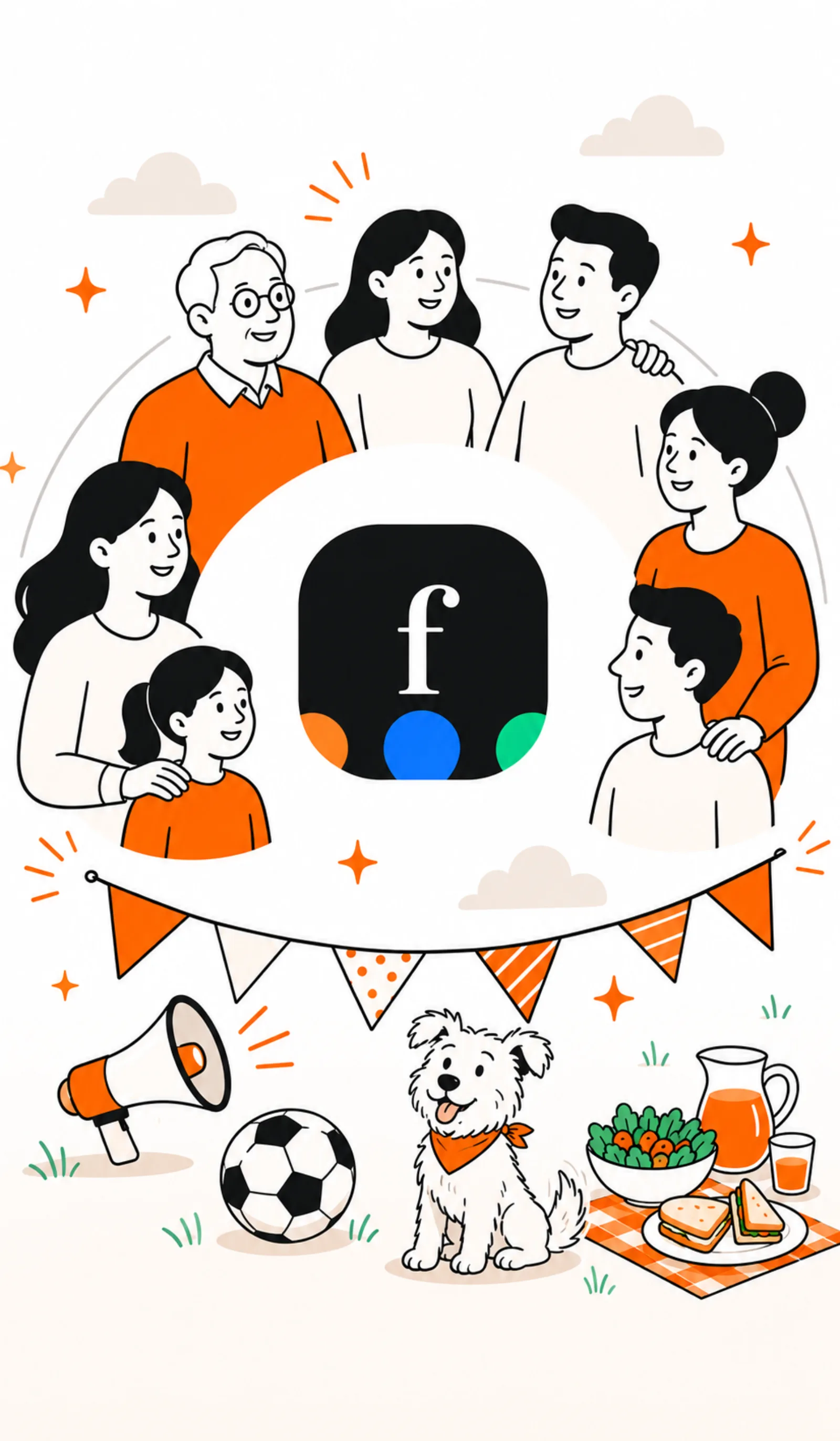 Your family calendar, finally in sync.