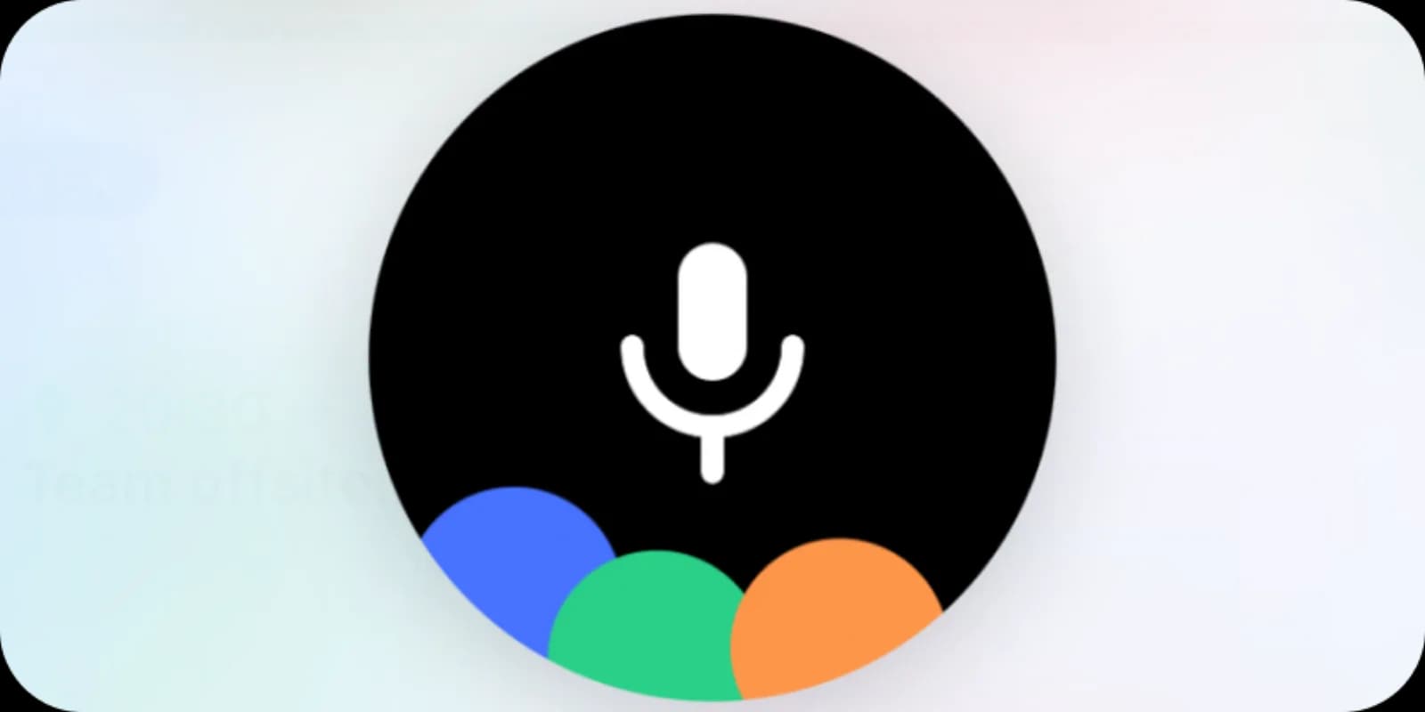 Famnly Sidekick demo: a parent holds a microphone button, says 'dance lesson tomorrow at 5', and the event appears on the family calendar with a checkmark.